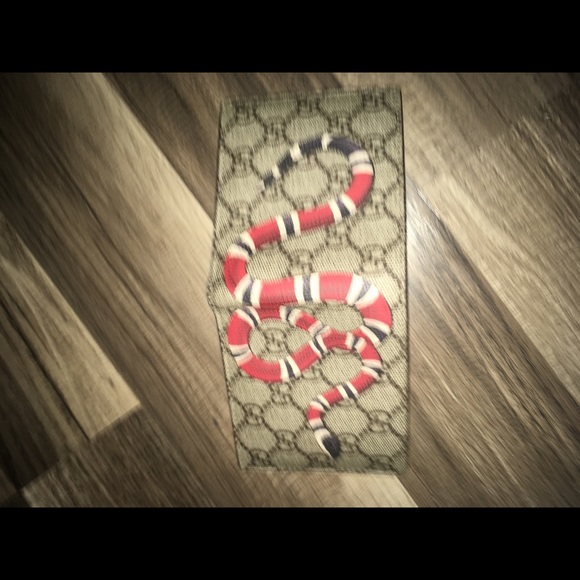 Kingsnake print GG Supreme wallet - Picture 3 of 3